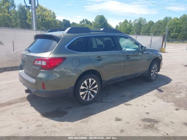 4S4BSBNC9F3336508 Subaru Outback 2.5i Limited