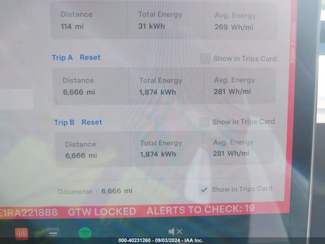 2024 TESLA MODEL Y 7SAYGDEE1RA221888 Photo 6