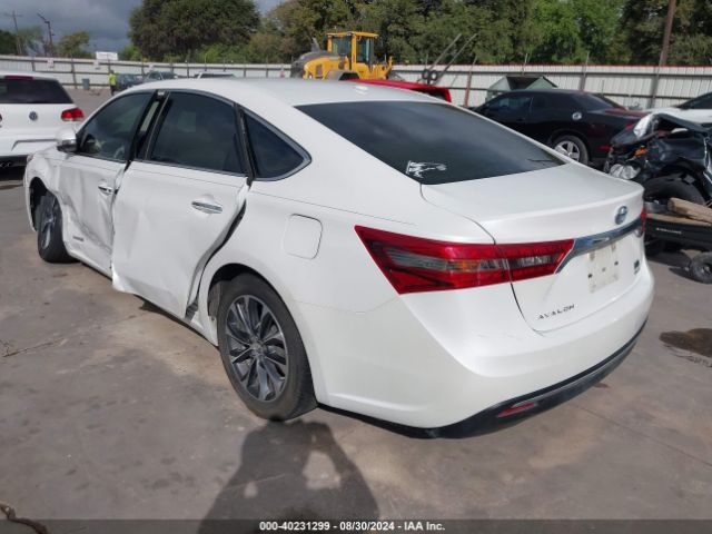 4T1BD1EB3GU054629 Toyota Avalon Hybrid Xle Premium