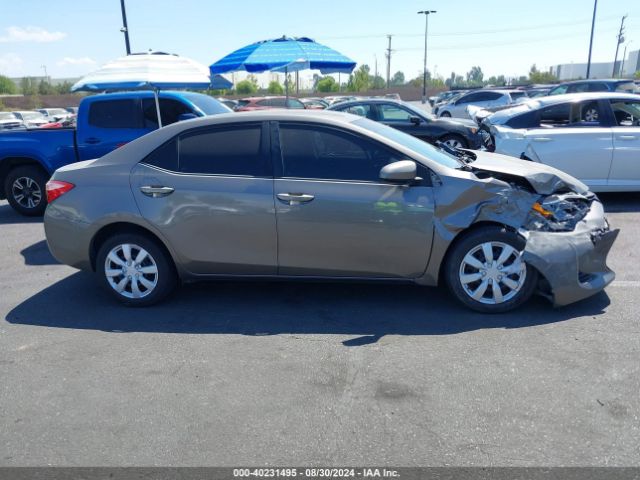 2T1BURHE3KC232697 Toyota COROLLA LE