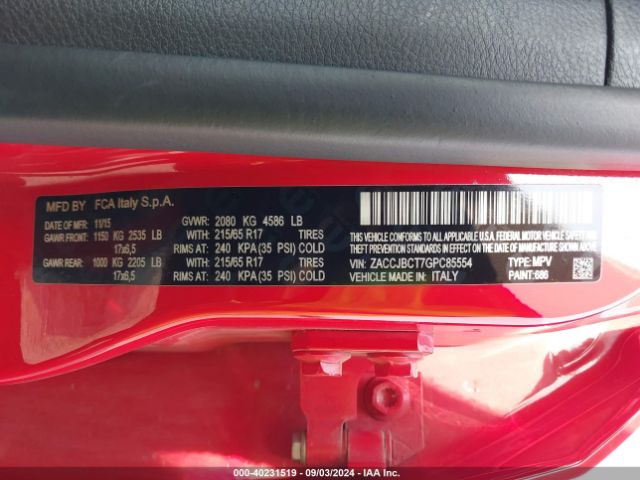 ZACCJBCT7GPC85554 Jeep Renegade Trailhawk