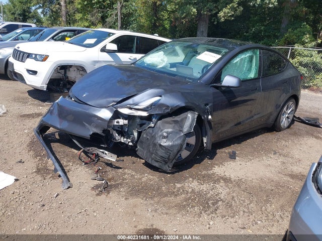 2022 TESLA MODEL Y 7SAYGDEE9NF377559 Photo 1