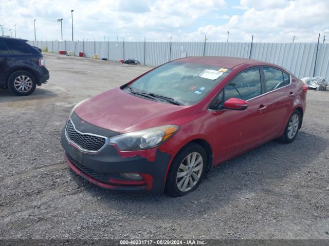 KNAFX4A80E5121037 KIA FORTE EX