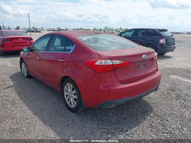 KNAFX4A80E5121037 KIA FORTE EX
