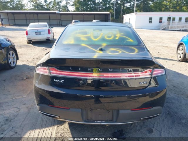 3LN6L5LU5JR608557 Lincoln Mkz Hybrid Select