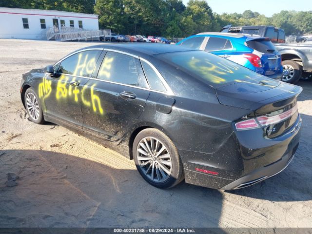 3LN6L5LU5JR608557 Lincoln Mkz Hybrid Select