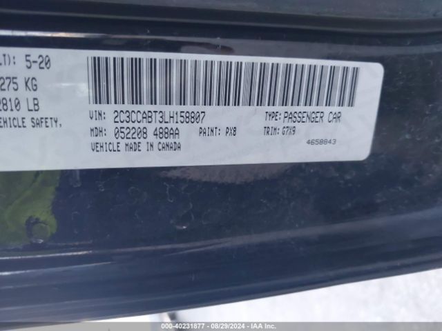 2C3CCABT3LH158807 Chrysler 300