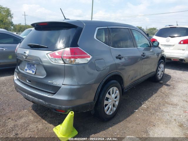 KNMAT2MV4GP695372 Nissan Rogue S/sl/sv