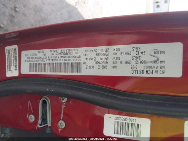 1C4NJPBA1FD304733 Jeep Patriot Sport