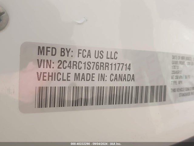 2C4RC1S76RR117714 Chrysler Pacifica Hybrid Select