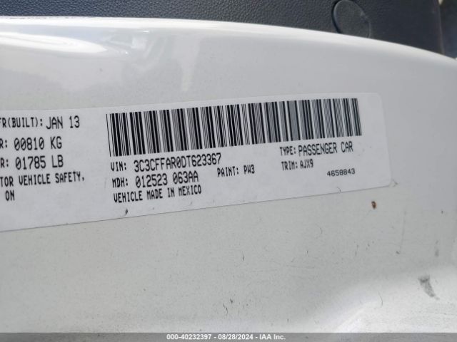 2013 FIAT 500 3C3CFFAR0DT623367 Photo 8