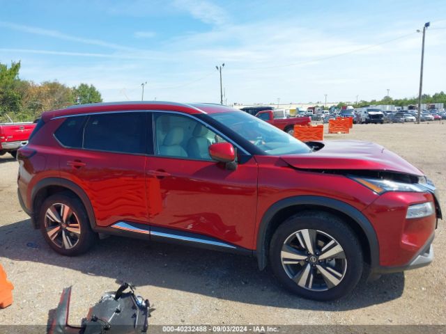5N1AT3CA1MC747124 Nissan Rogue Sl Fwd
