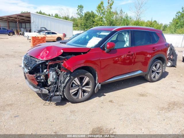 5N1AT3CA1MC747124 Nissan Rogue Sl Fwd