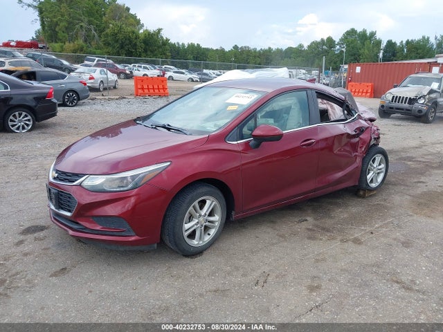 Chevrolet Cruze Lt Auto 2016 1G1BE5SM6G7250554 Image 2