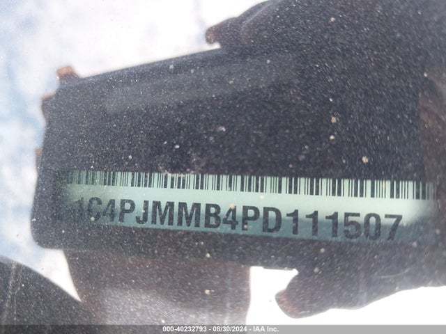 1C4PJMMB4PD111507 Jeep Cherokee Altitude Lux 4x4
