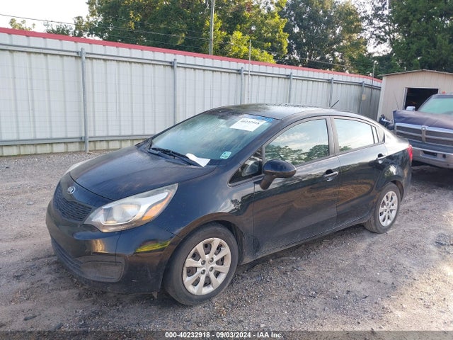 KIA RIO LX 2014 KNADM4A39E6323275 Image 2