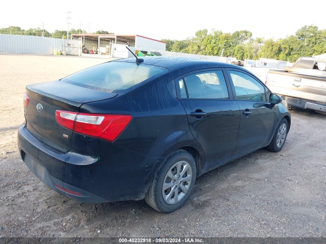 KIA RIO LX 2014 KNADM4A39E6323275 Image 4