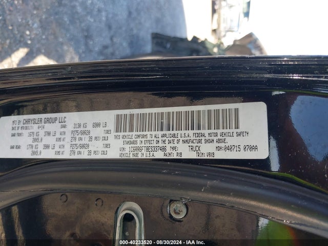 1C6RR6FT8ES337486 RAM 1500 Express