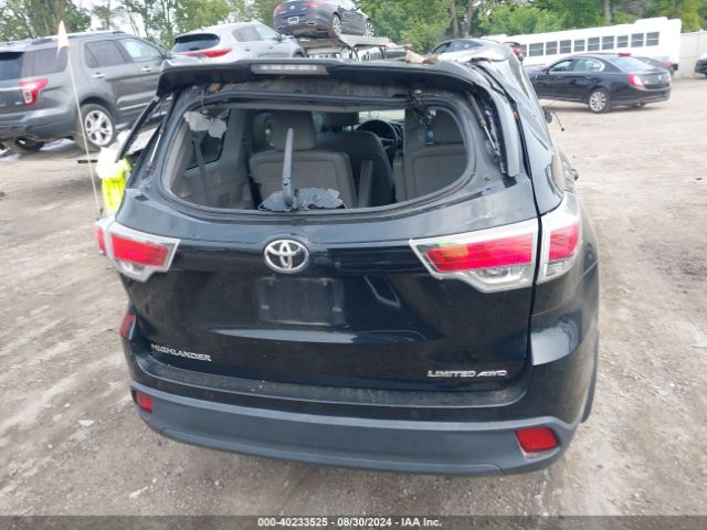 5TDDKRFH2FS096460 Toyota Highlander Limited V6