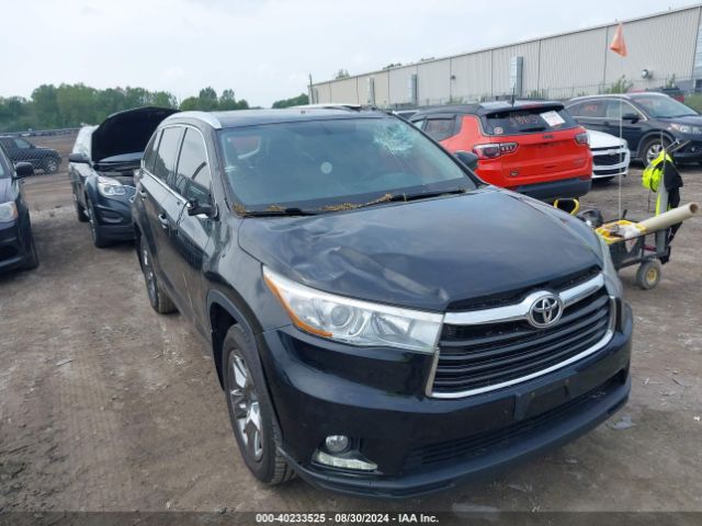5TDDKRFH2FS096460 Toyota Highlander Limited V6