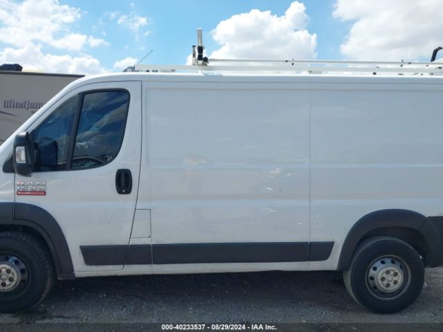 3C6TRVAG3JE155458 RAM Promaster 1500 Low Roof 136 Wb