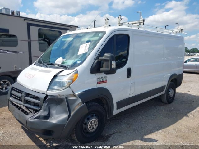 3C6TRVAG3JE155458 RAM Promaster 1500 Low Roof 136 Wb