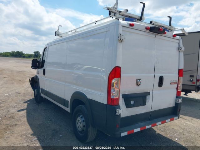 3C6TRVAG3JE155458 RAM Promaster 1500 Low Roof 136 Wb