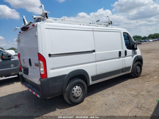 3C6TRVAG3JE155458 RAM Promaster 1500 Low Roof 136 Wb