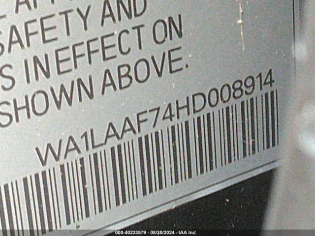 WA1LAAF74HD008914 Audi Q7 3.0t Premium