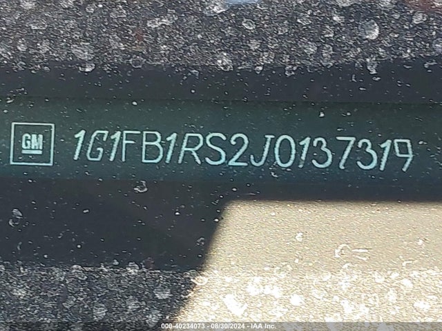 Chevrolet Camaro 1lt 2018 1G1FB1RS2J0137319 Image 9
