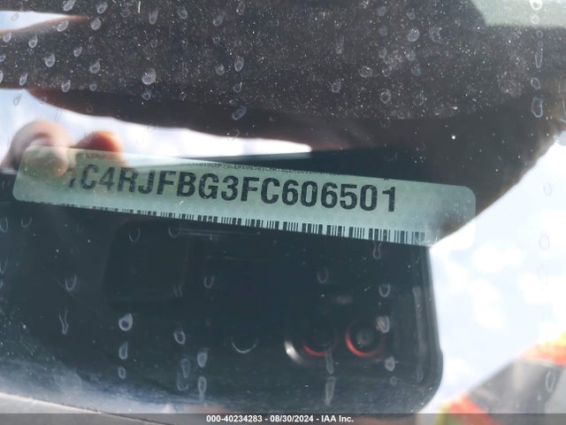 Jeep Grand Cherokee Limited 2015 1C4RJFBG3FC606501 Image 9