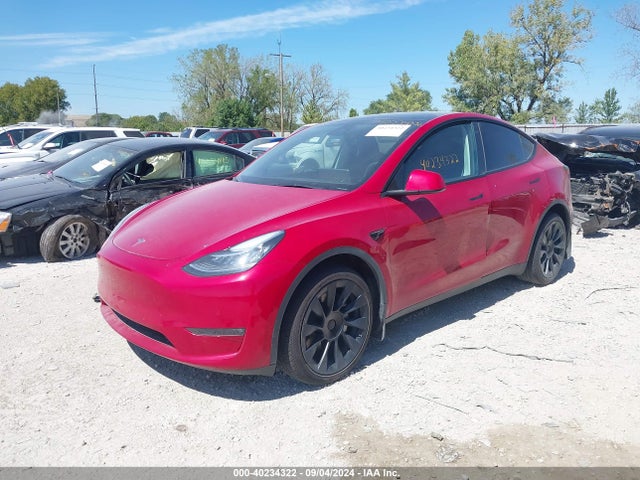 2022 TESLA MODEL Y 7SAYGDEE7NF445776 Photo 1