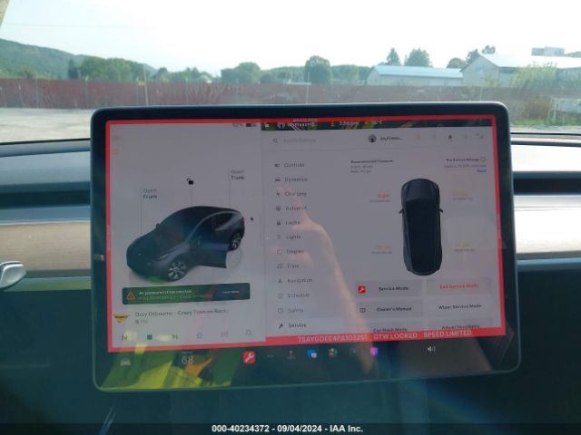 7SAYGDEE4PA103251 Tesla Model Y Awd/long Range Dual Motor All-wheel Drive