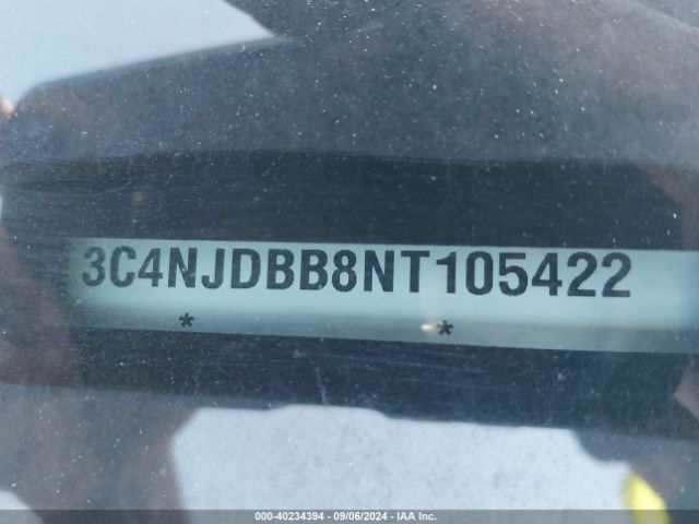 3C4NJDBB8NT105422 Jeep Compass Latitude 4x4