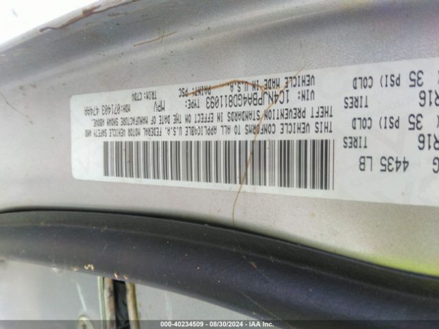 1C4NJPBA4GD811093 Jeep Patriot Sport