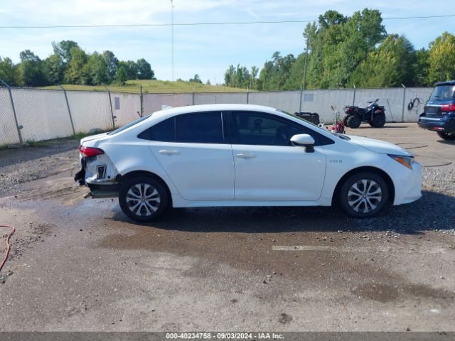 JTDEBRBE0LJ016999 Toyota Corolla Hybrid Le