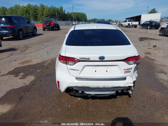 JTDEBRBE0LJ016999 Toyota Corolla Hybrid Le