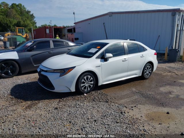 JTDEBRBE0LJ016999 Toyota Corolla Hybrid Le