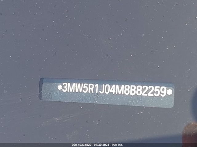 3MW5R1J04M8B82259 BMW 330I