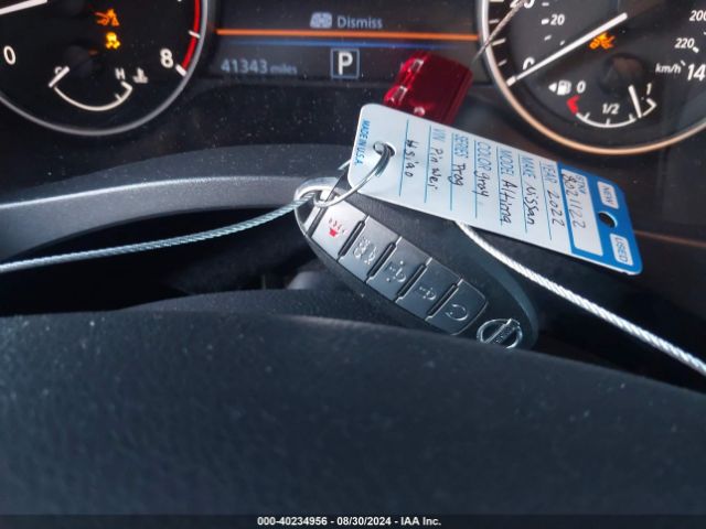 1N4BL4DW2NN396230 Nissan Altima Sv Intelligent Awd