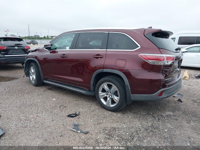 5TDYKRFH5ES014124 Toyota Highlander Limited V6