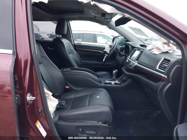 5TDYKRFH5ES014124 Toyota Highlander Limited V6