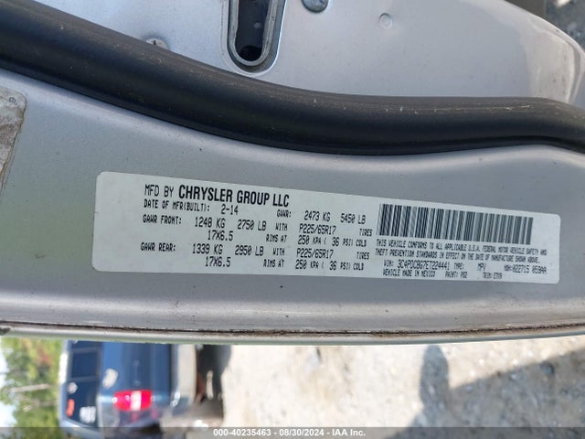 Dodge Journey Sxt 2014 3C4PDCBG7ET224441 Image 9