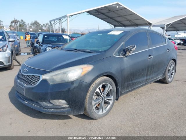 KNAFX4A89E5109372 KIA FORTE EX