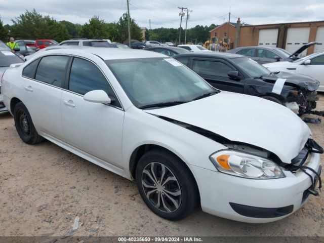 2G1WD5E34G1102536 Chevrolet IMPALA LIMITED POLICE