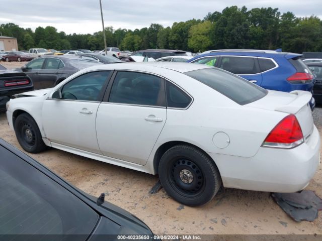 2G1WD5E34G1102536 Chevrolet IMPALA LIMITED POLICE