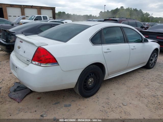 2G1WD5E34G1102536 Chevrolet IMPALA LIMITED POLICE