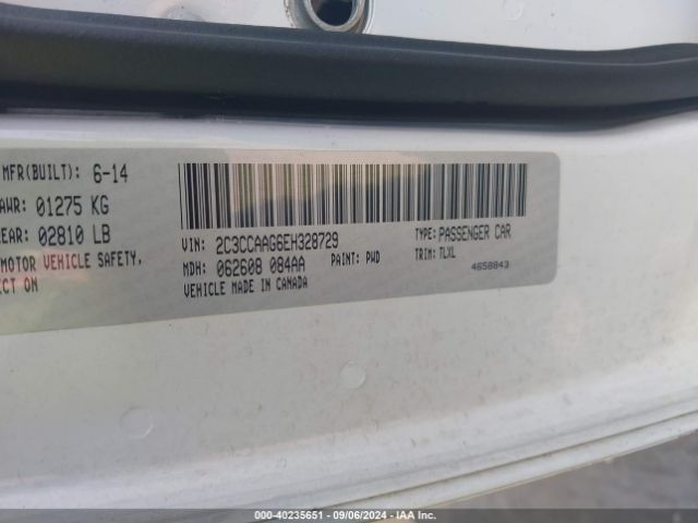2C3CCAAG6EH328729 Chrysler 300