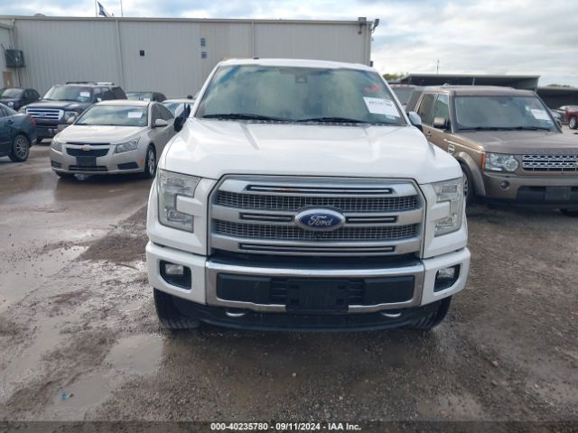 1FTEW1EF0FFB40501 Ford F-150 Platinum