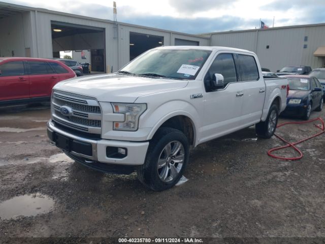 1FTEW1EF0FFB40501 Ford F-150 Platinum